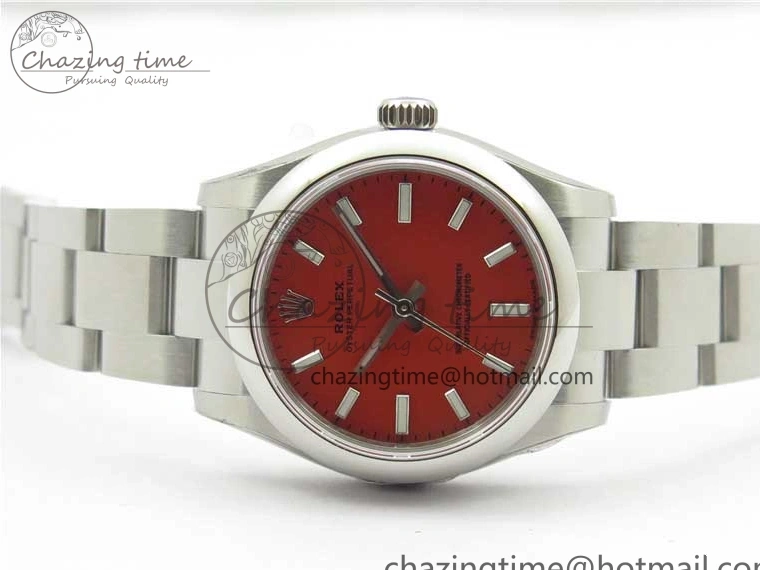 6T15 Red 277200 Best Perpetual Bracelet Oyster Edition SS EWF 31mm on Dial 0320